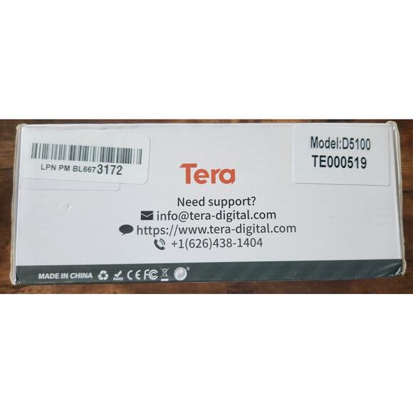 Tera Barcode Scanner Wireless 1D/2D QR Barcode Scanner HW0002 No Stand Open Box - Picture 6 of 8